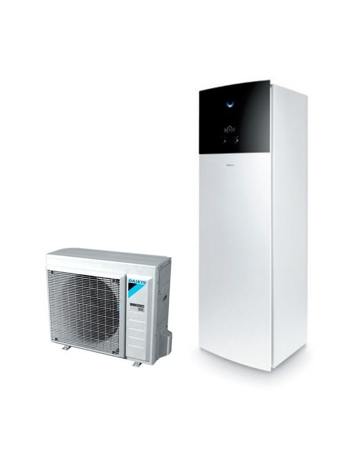 Sistema Altherma 3 Hidrosplit R-32. Aerotermia de la marca Daikin Modelo GAVX1123DV con 11 kw de potencia y con diseño mural