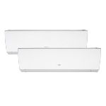 Maquia de aire acondicionado Multisplit (2*1) Inventer FUJITSU ASY2520U2MI-KM con dos maquinas inteiores 1 de 2500w y otra de 2000w