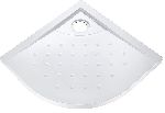 PLATO RESINA MODELO CABEL 90x90 CORNER BLANCO